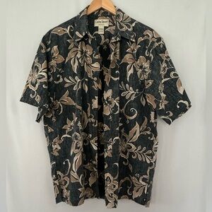 Cooke Street Honolulu Floral Hawaiian Shirt Size L